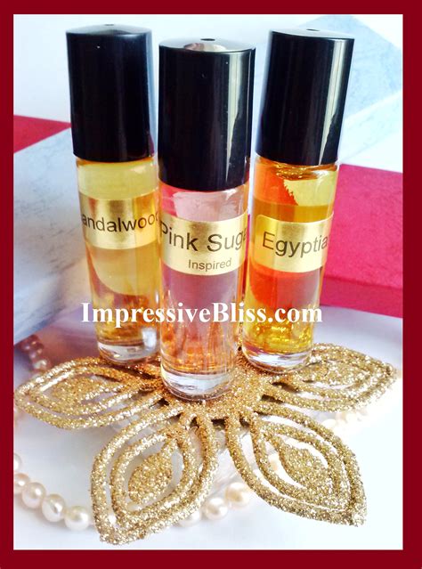 designer perfume body oils